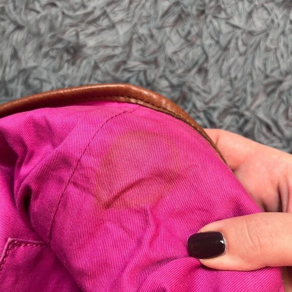 Women Fossil Rachel Bag Tote w Bag Charm - Picture 8 of 8